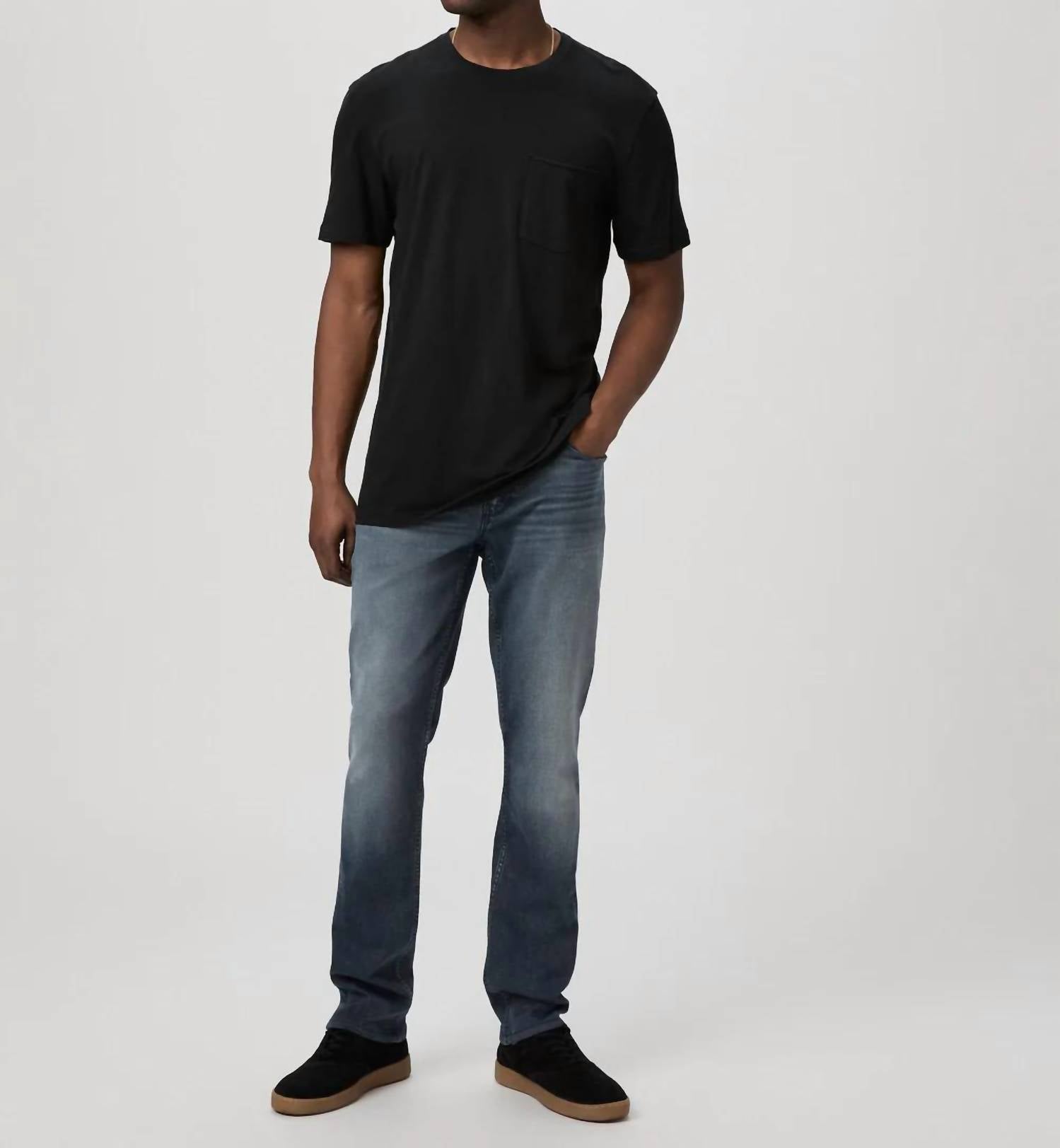Paige - Transcend Federal Slim Straight Jean