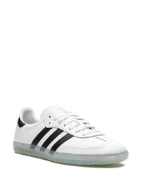 adidas Men’s Dill Samba Sneakers in white black - men's sneaker - detail view