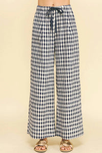 Pinch - Wide Leg Elastic Waist Pants
