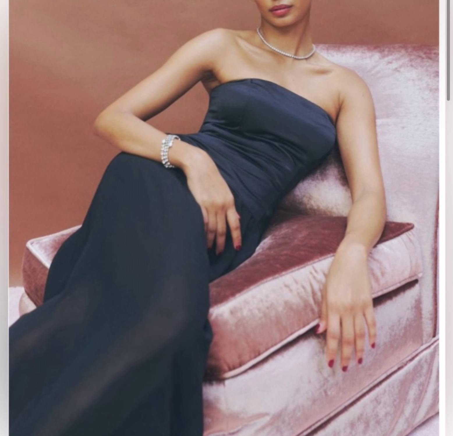 Reformation - Florissant Satin Sheer Dress