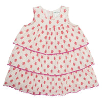 Poppet & Fox - Girl's Ruffled Dress With Tank Bodice