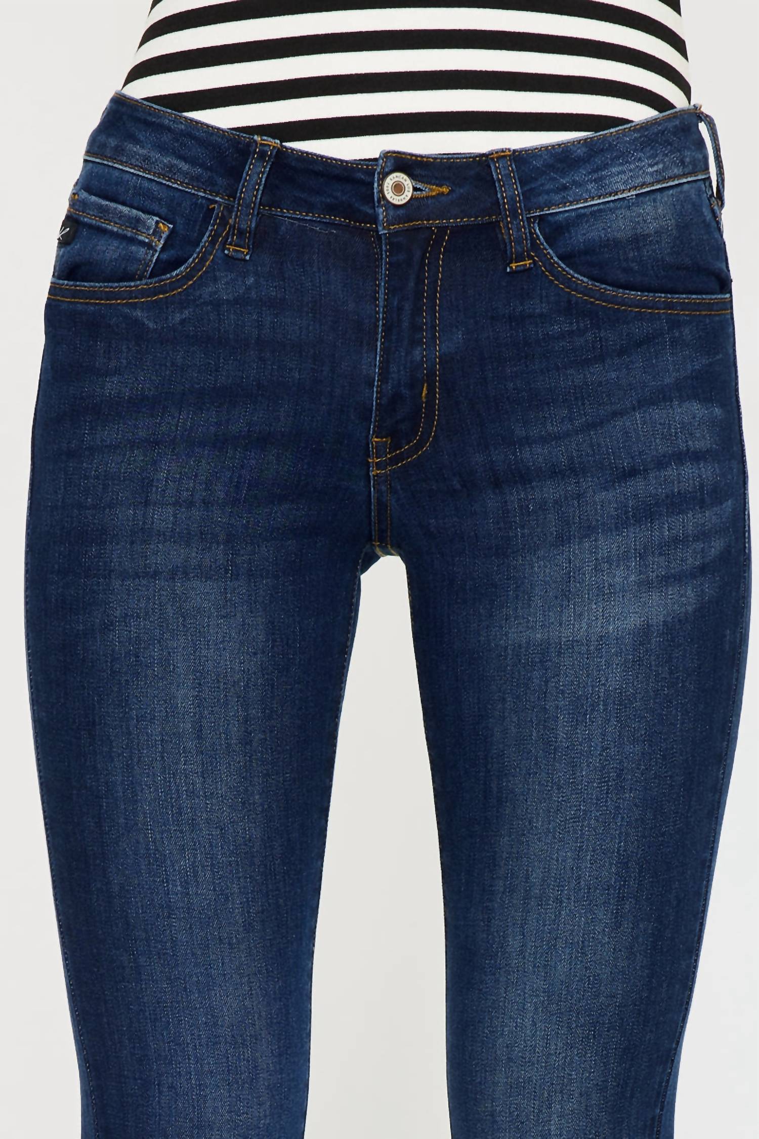 Kancan - Mid Rise Super Skinny Jeans