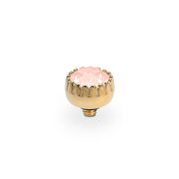 Qudo Women's London 8mm Jewelry Topper in flamingo ignite rosegold - women's jewelry