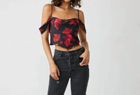 Free People - Cassandra Printed Blouse
