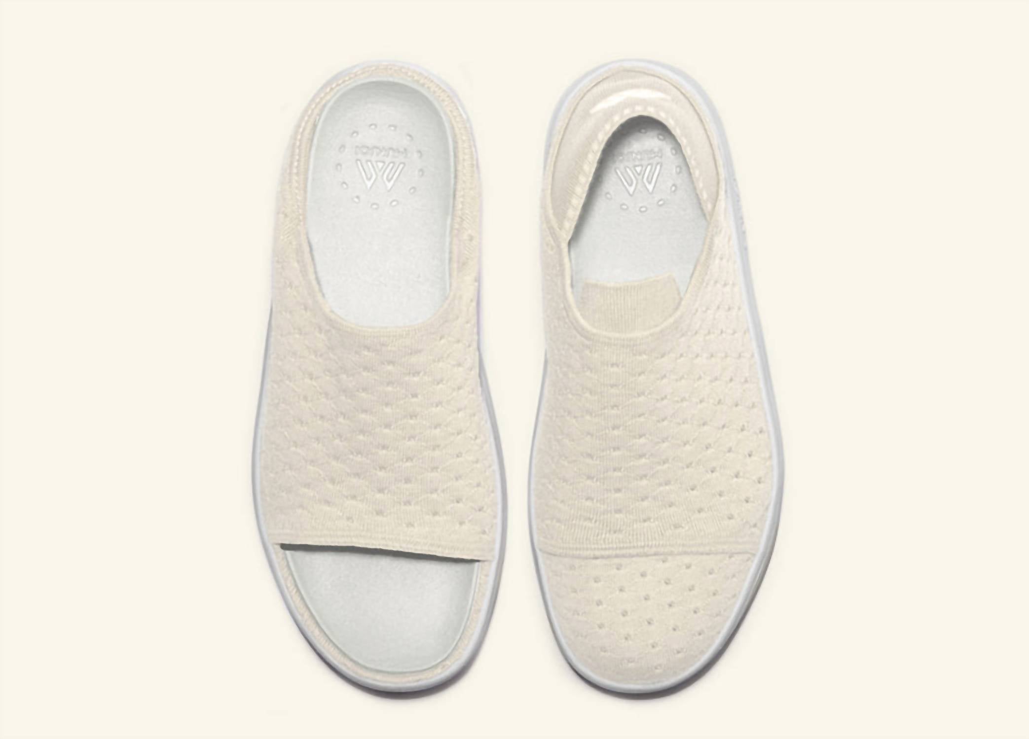Munjoi Women's All Dai Shoe in natural - women's sneaker - detail view
