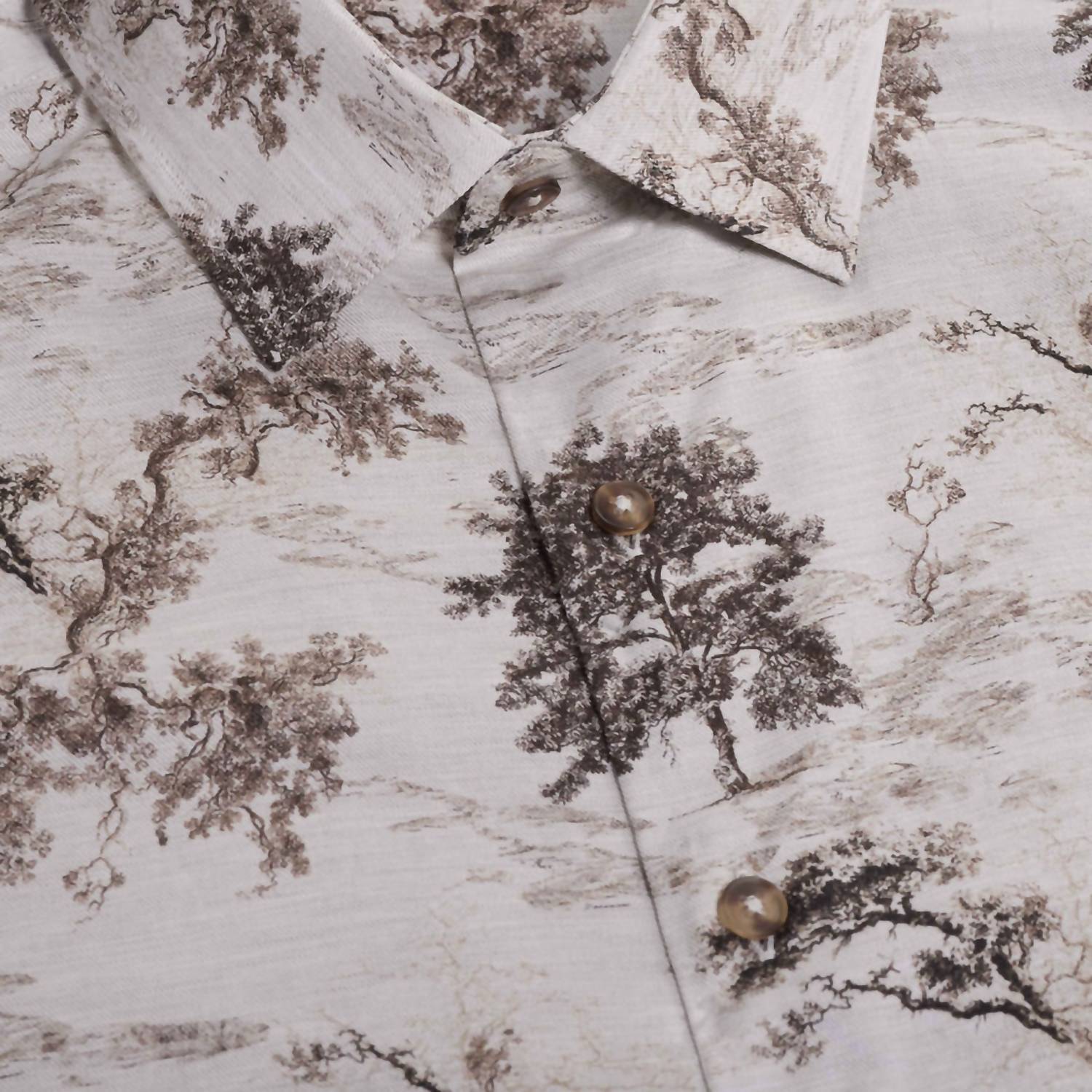 Bugatchi Uomo - Julian Nature Toile De Jouy Shirt