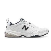New Balance Men's Mw624 Walking Shoes in white navy - men's shoe