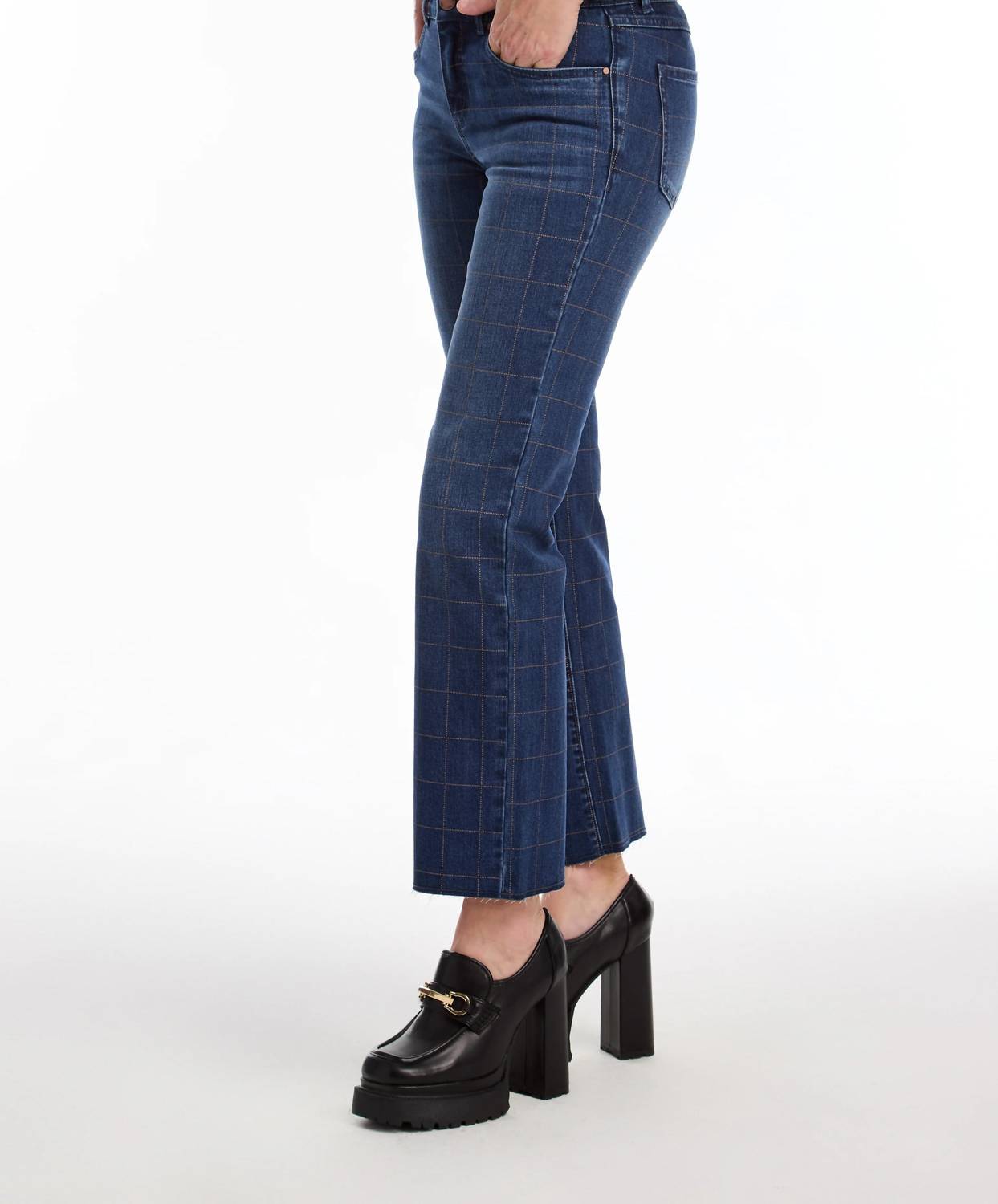 Fdj - Christina Straight Ankle Denim Jeans