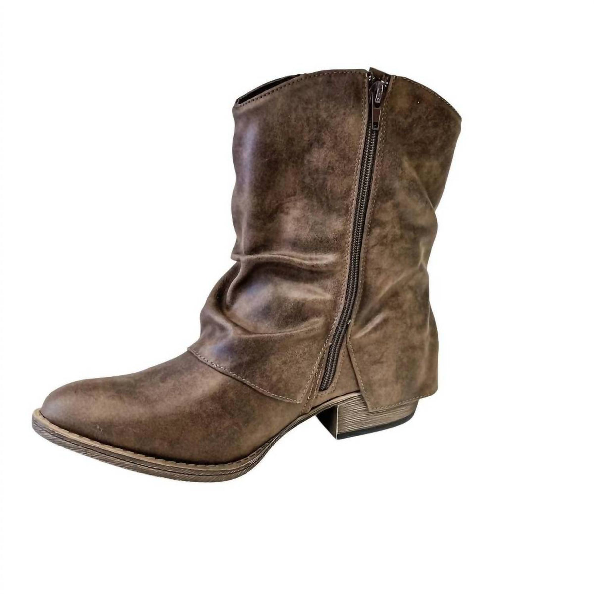 Very G - Women's Sassy Faux Suede Booties