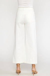 Entro - Women's High Waist Wide Leg Pants