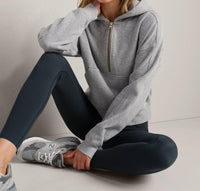 Rhone - Signature Rib Half Zip Hoodie