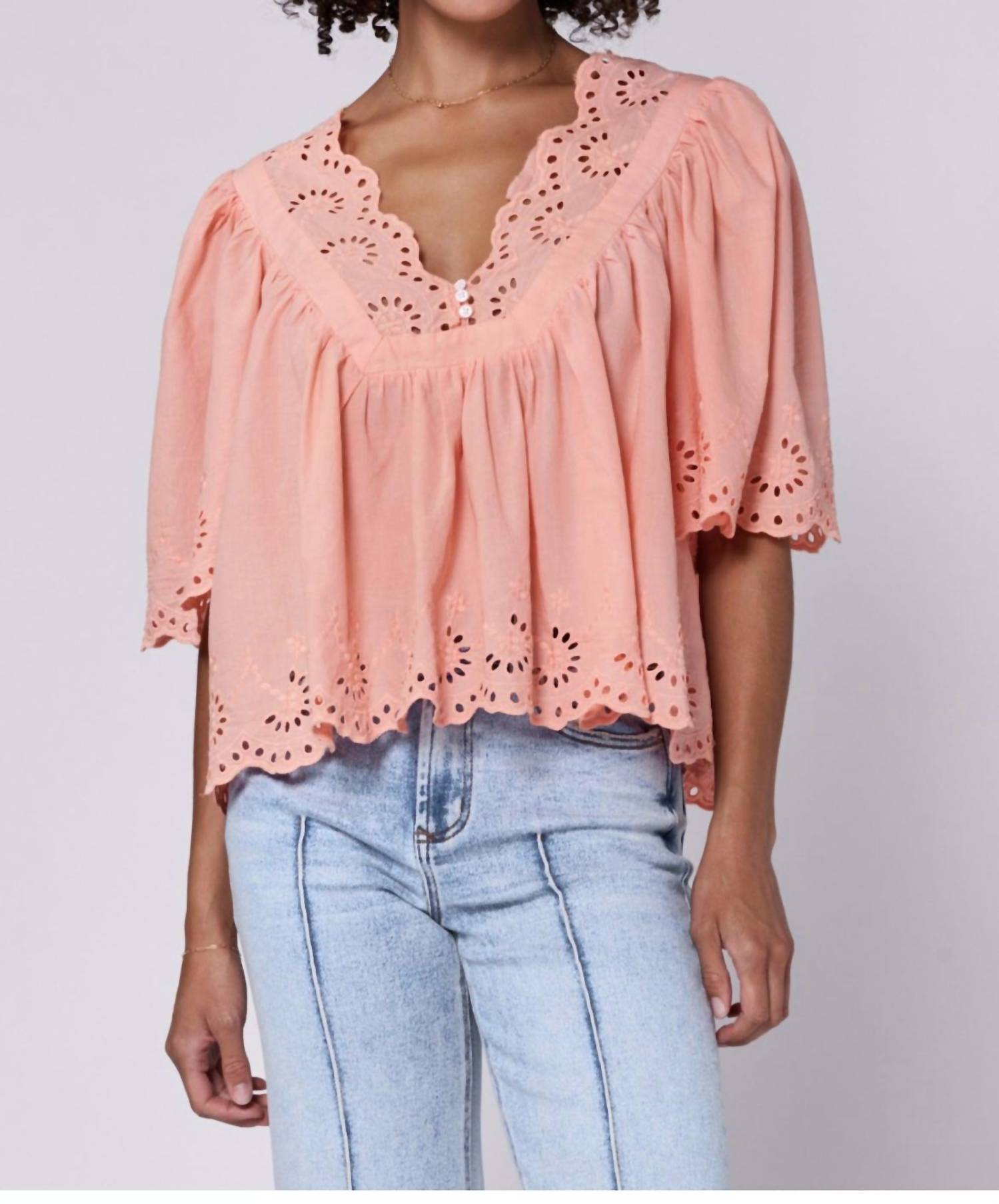 Dear John Denim - Lania Eyelet Blouse