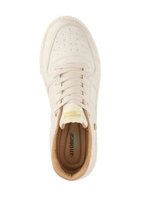 Andrea Women's Lace Closure Sneaker in bone - women's sneaker - alternate view