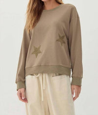 Jodifl - Chenille Stars Sweatshirt