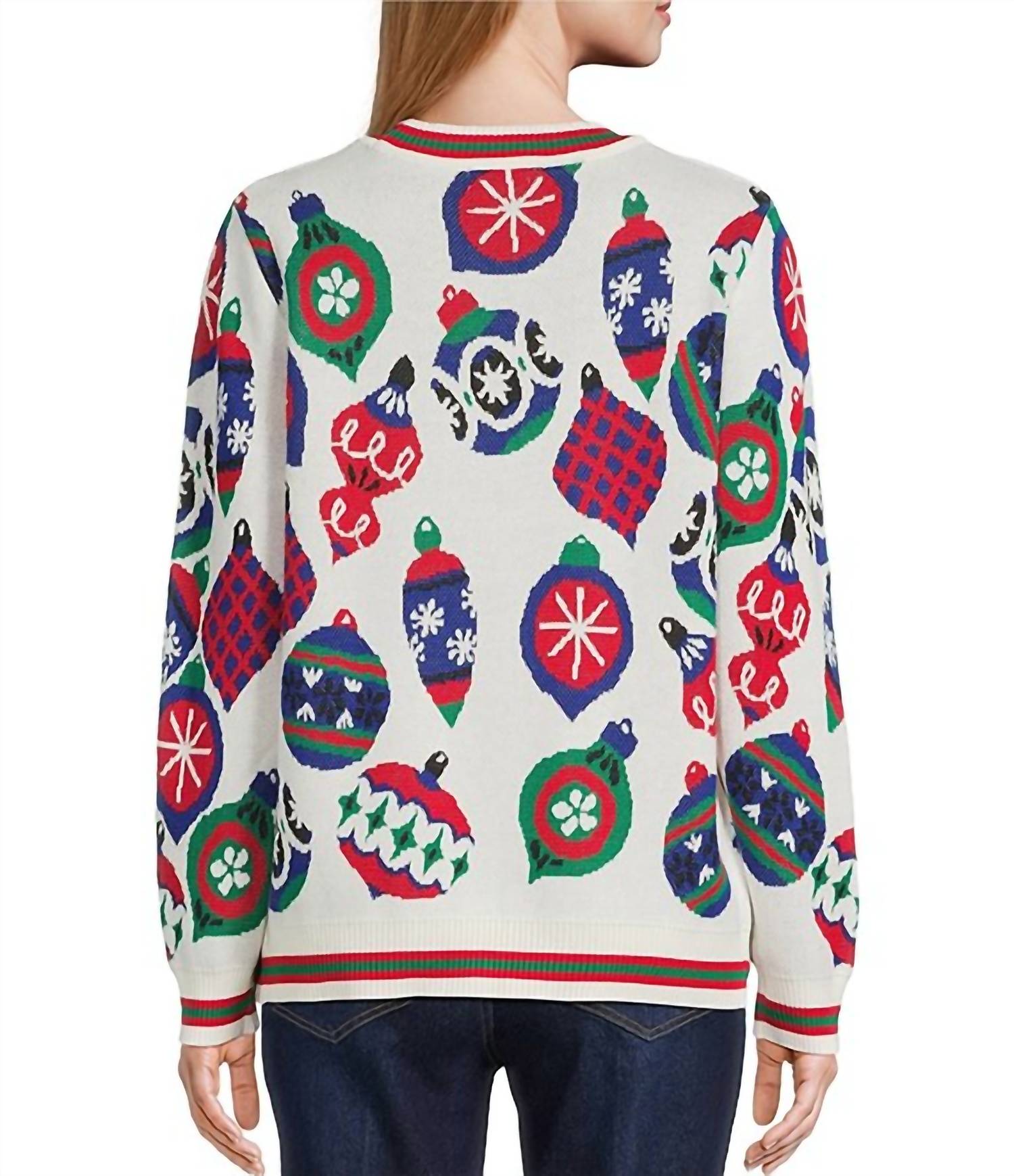 Multiples - Cuffed Button Front Cardigan With Embellishments