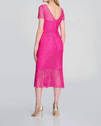Joseph Ribkoff - Guipure Lace Flounce Dress