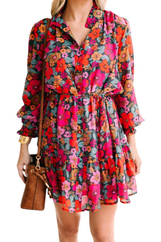 Fate - Floral Mini Dress