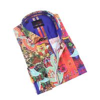 Eight X - Bali Inspired Print Button Down Shirt
