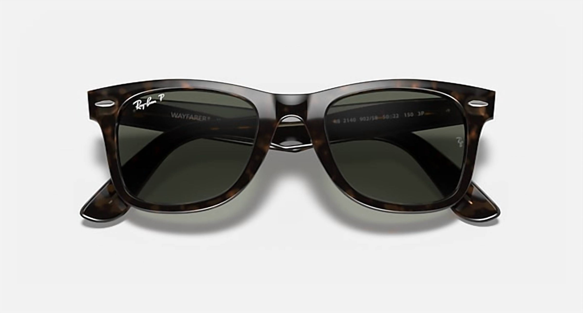Ray Ban - Original Wayfarer Classic Square Polarized Sunglasses Rb2140 - 902 - 58