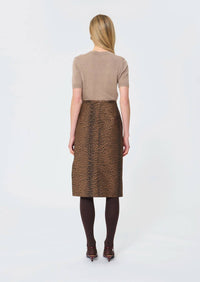 Tara Jarmon - Jaden Leopard Print Pencil Skirt