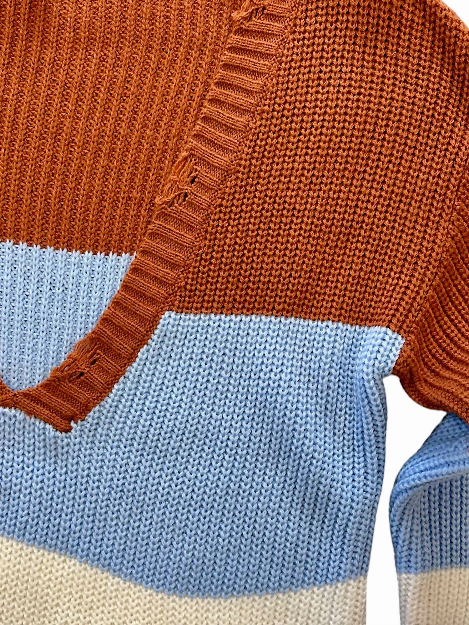 Pol - Women's Distressed Sweater