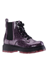Nina Women's Colette Boots in black pink glitter - women's shoe