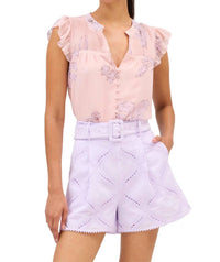Allison New York - EYELET TRACY SHORTS