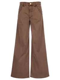 KUT FROM THE KLOTH Meg High Rise Ankle Wide Leg Jeans in fudge - women's jeans - view 4