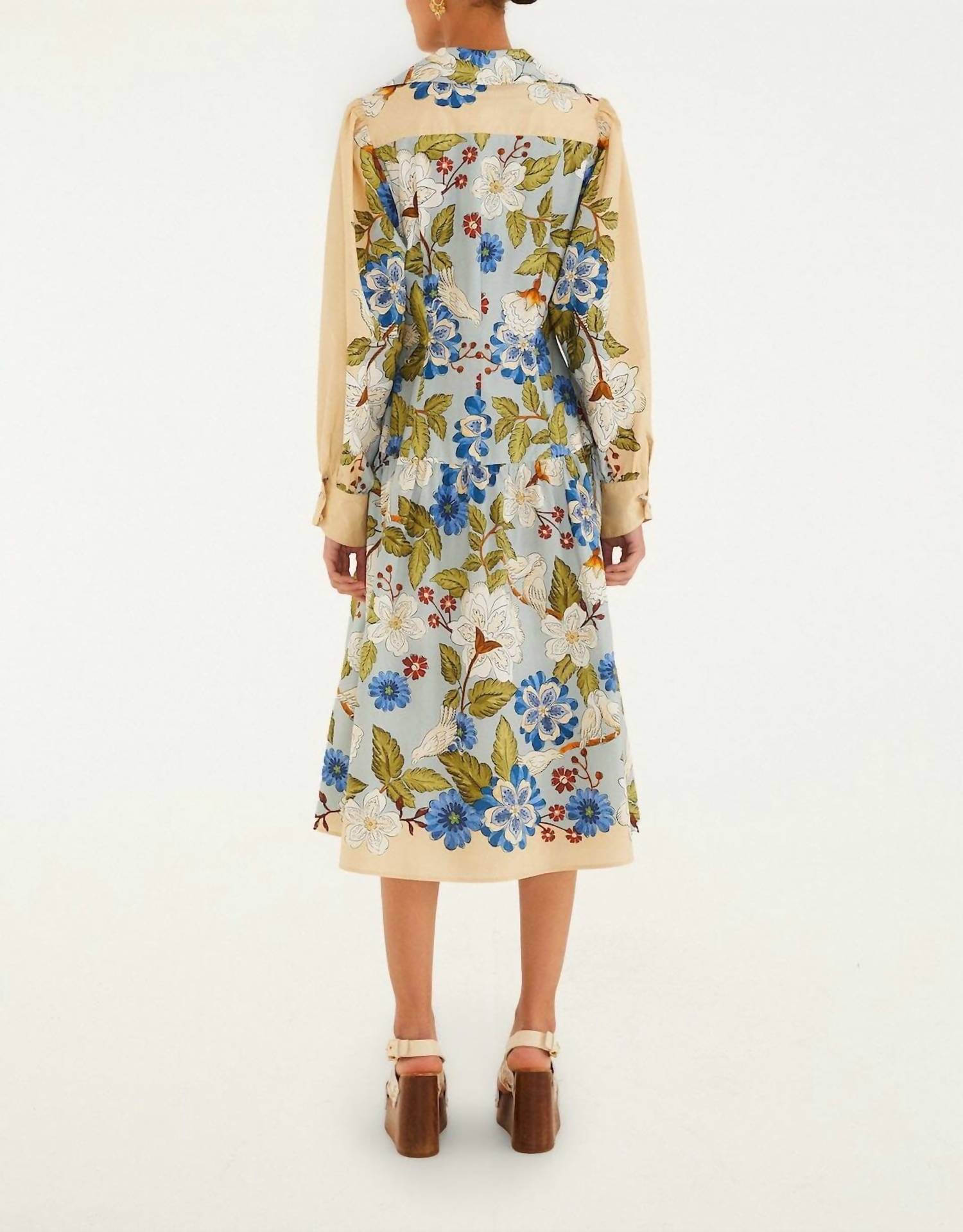 Farm Rio - Garden Scarf Midi Dress