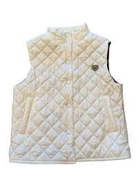 Powder Puff Collection - High Collar Boxy Quilted Vest