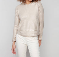 Charlie B - Plush Knit Hoodie Sweater