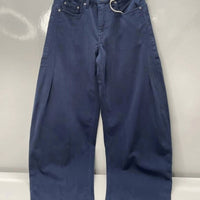 DL1961 - Women's Women's Rori Mid Rise Horseshoe Barrel Leg Jeans in blue - women's jeans