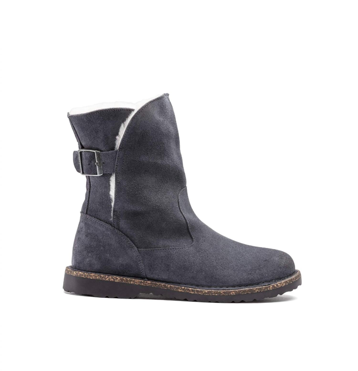 Birkenstock - Women's Uppsala Shearling Suede-leather Boot