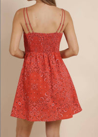 Sage The Label - Bandana Print Dress