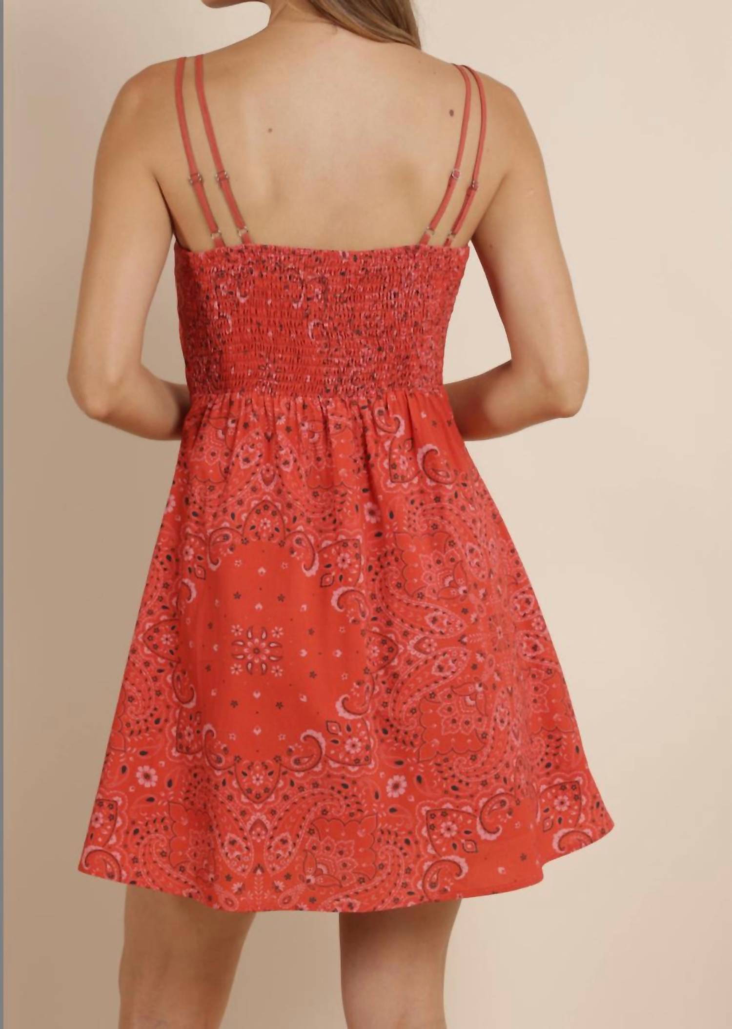 Sage The Label - Bandana Print Dress