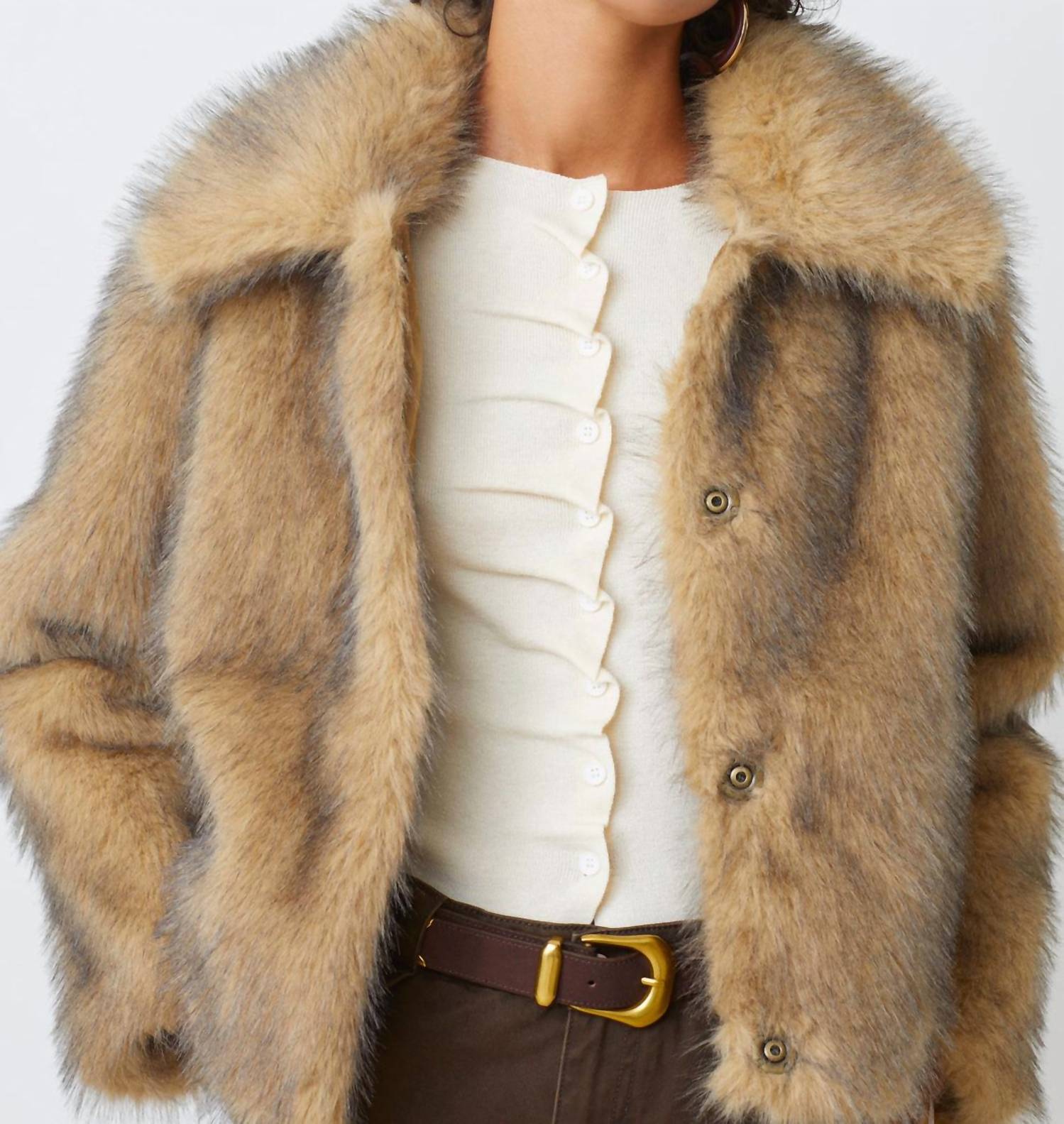 Suncoo - Short Marble Coat