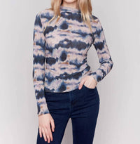 Charlie B - Mock Neck Knit Top
