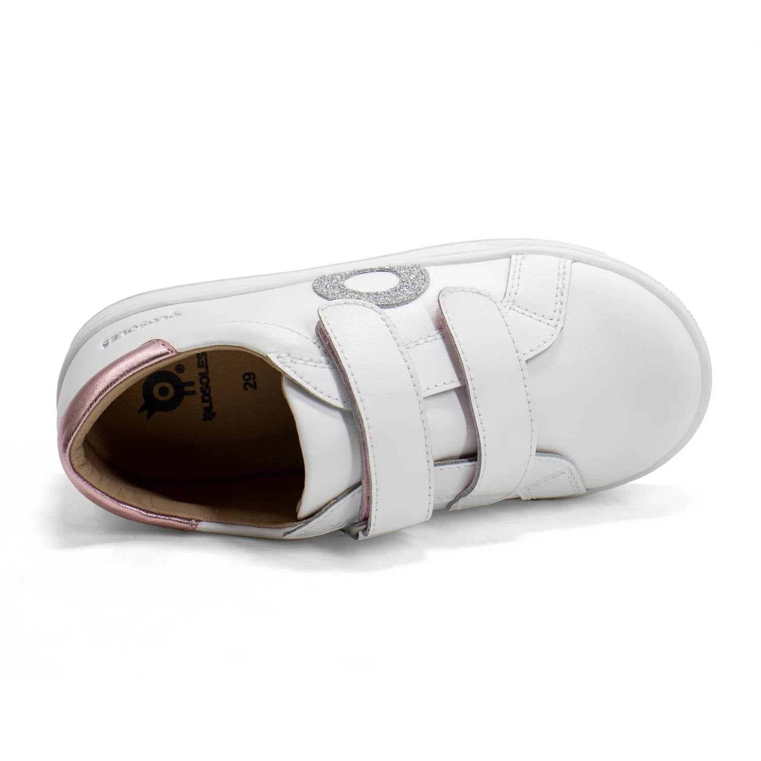 Oldsoles - Girl's Kix Premium Leather Sneakers