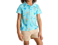 Chubbies - Lil Sittin' Under The Sea Toddler Performance Polo