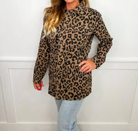 Ellison - Ready To Roar Cotton Long Sleeve Leopard Jacket