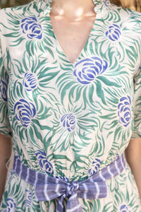Voy - Floral Print Midi Dress