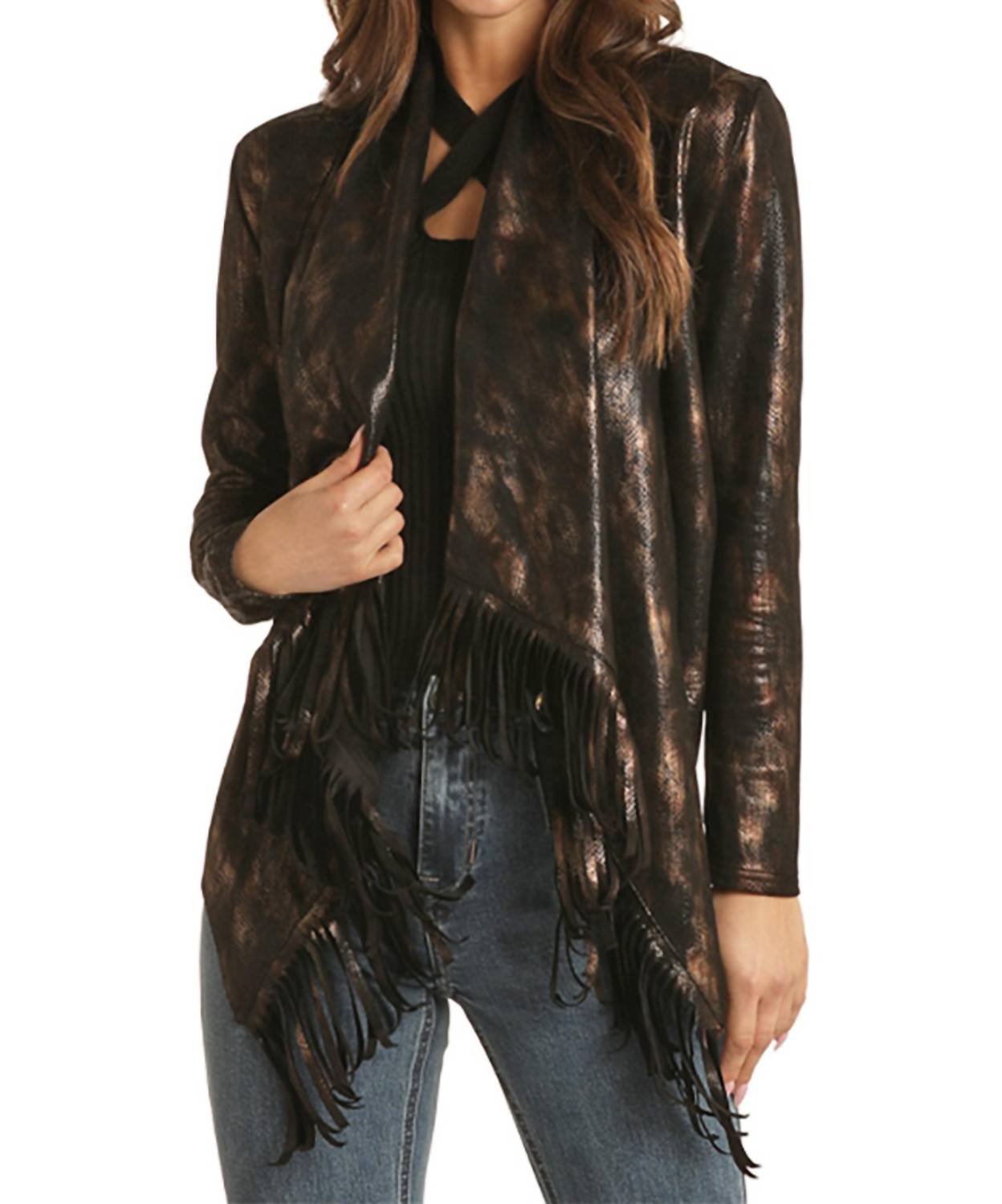 Rock & Roll Cowgirl - Flyaway Fringe Jacket