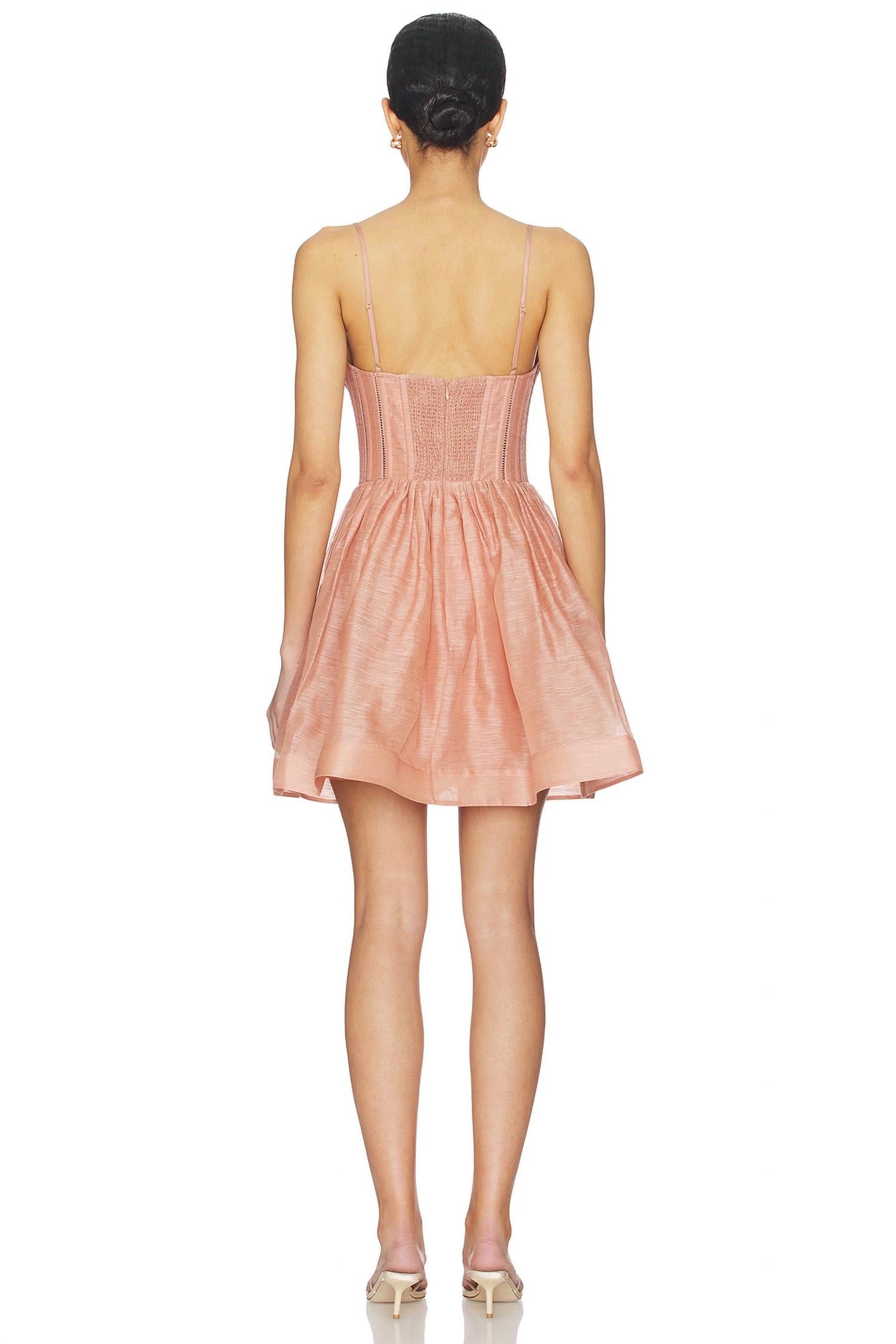 Zimmermann - Luna Corset Mini Dress