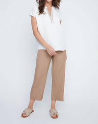 Renuar - Short Sleeve V-neck Blouse