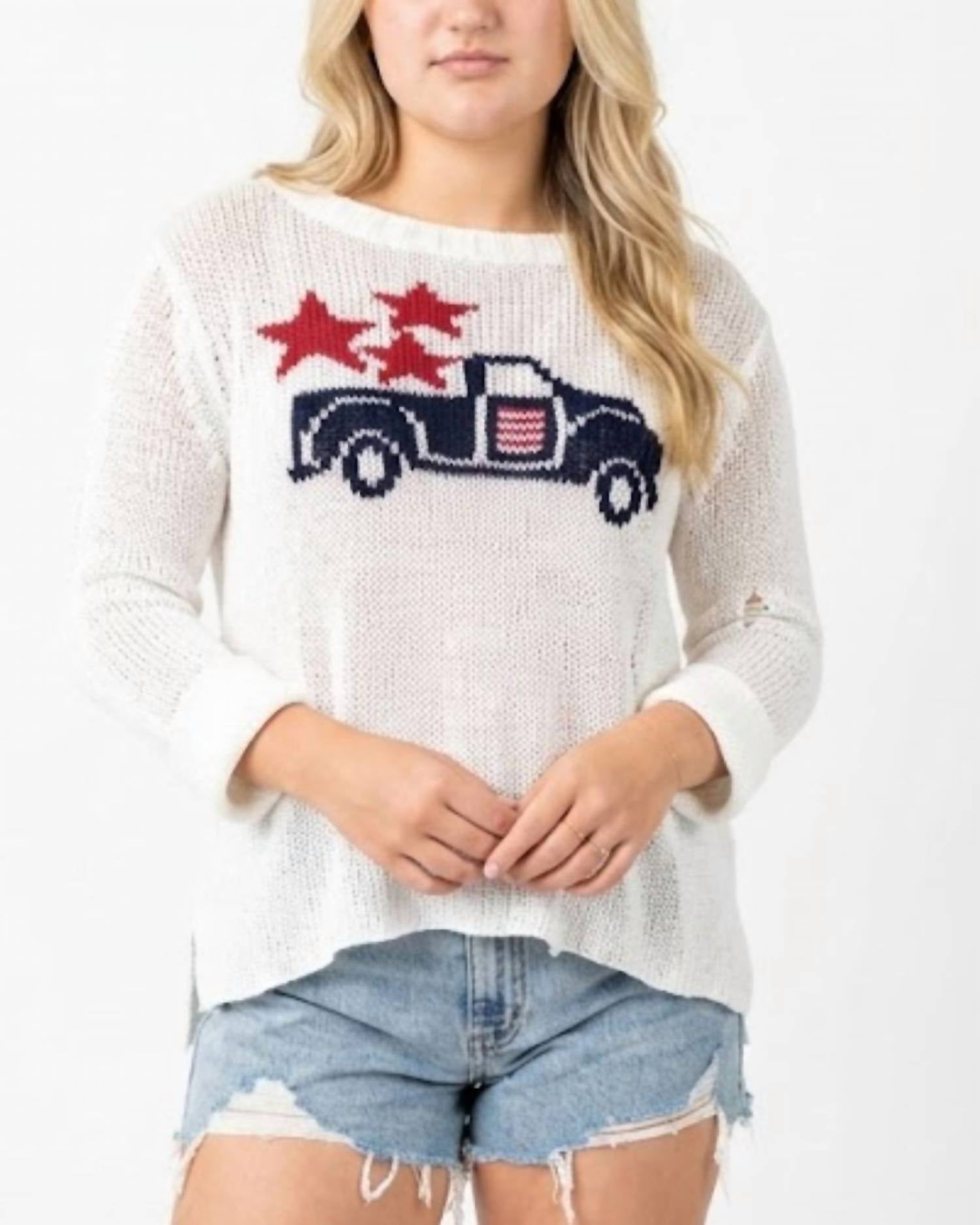 Wooden Ships - Truck Cotton Crewneck Sweater