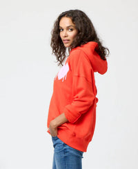 Kerri Rosenthal - Boyfriend Drippy Heart Hoodie