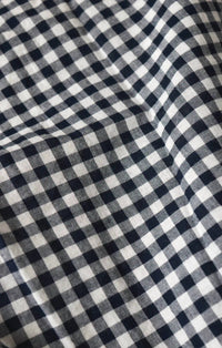 Z Supply Seaport Gingham Button Up Shirt in eclipse - women's shirt - view 6