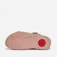 Fitflop - Women's Lulu Adjustable Leather Slides