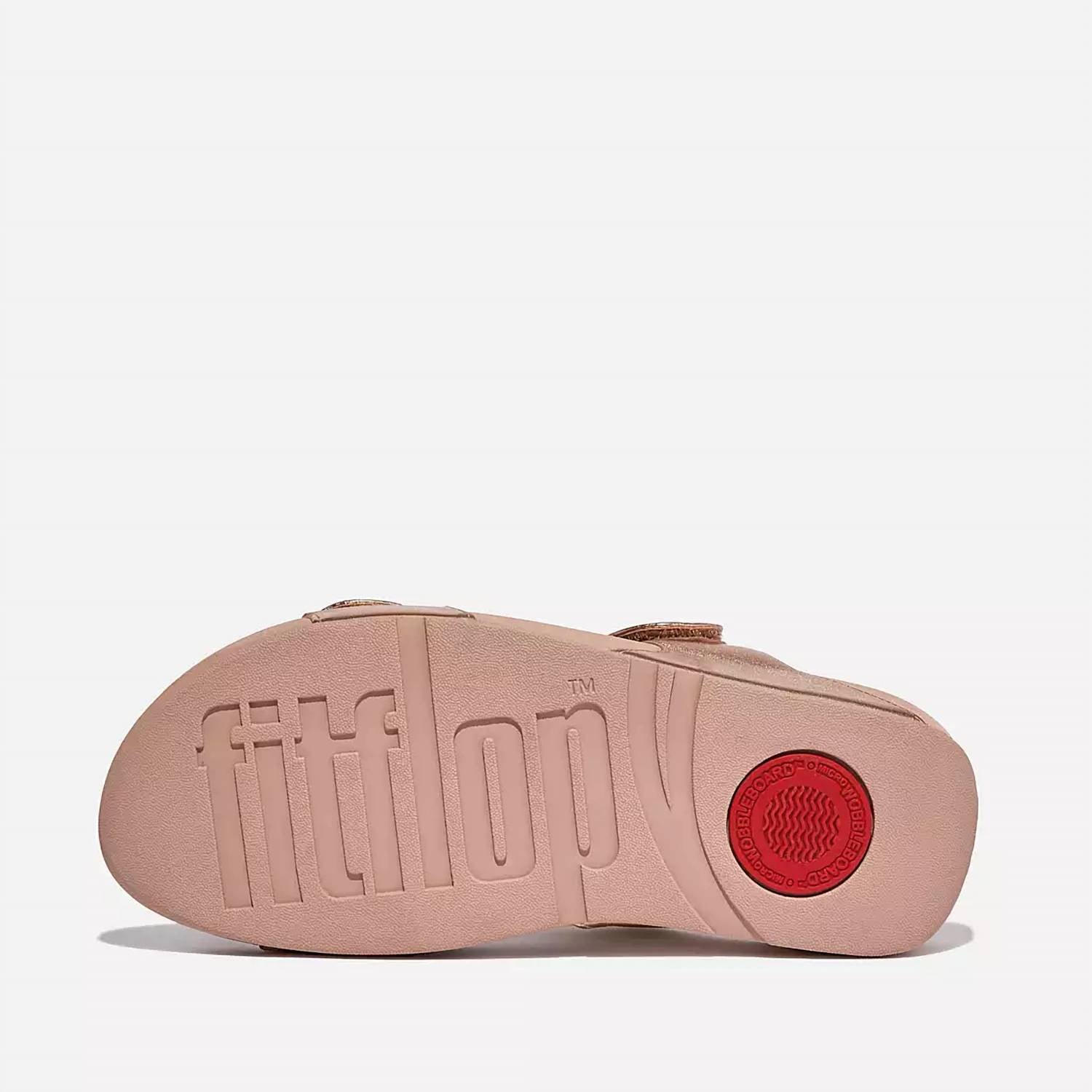 Fitflop - Women's Lulu Adjustable Leather Slides