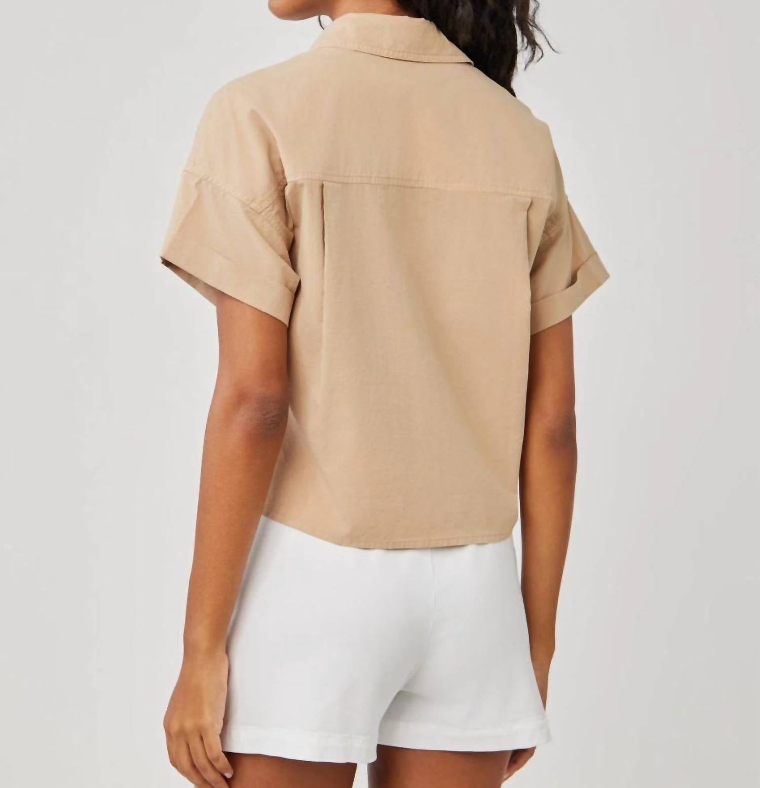 Bella Dahl - Two Pocket Short Sleeve Shirt